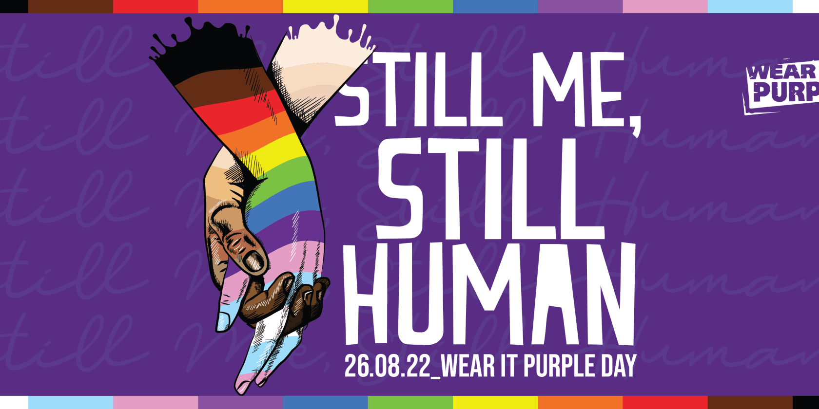 Suncorp people "wear it purple" for LGBTQIA+ youth