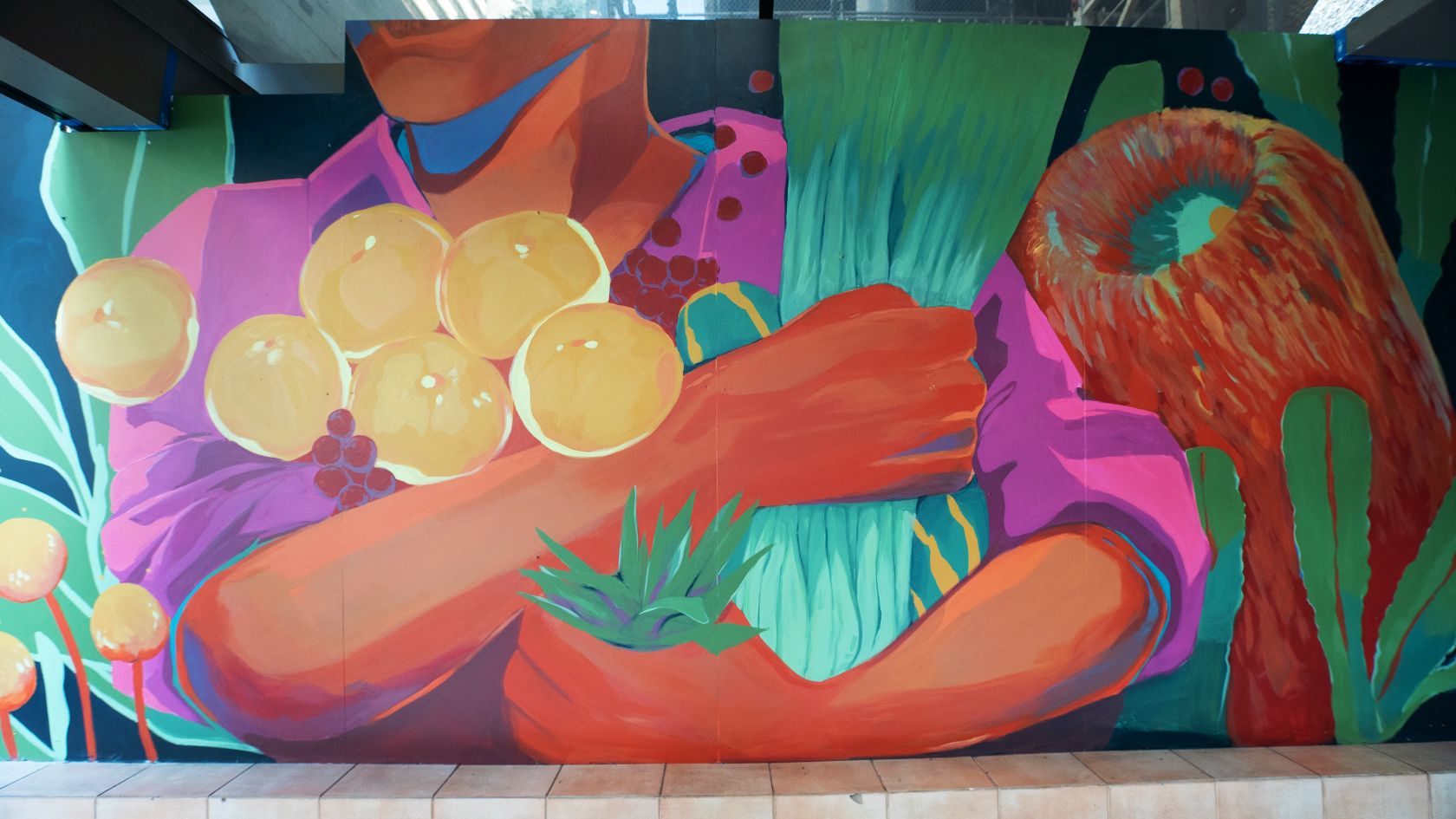 Local artist hoarding project comes to life at Heritage Lanes