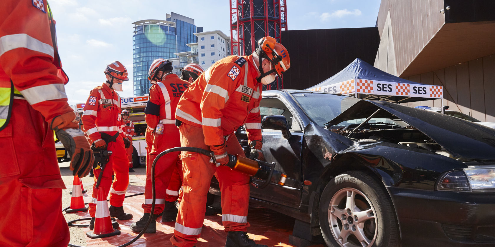 Lifesaving equipment donated to VICSES units across Victoria