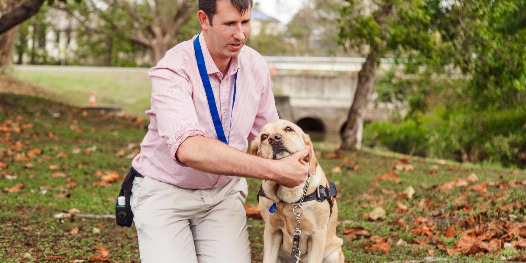 Paw-some graduation for favourite Suncorp duo