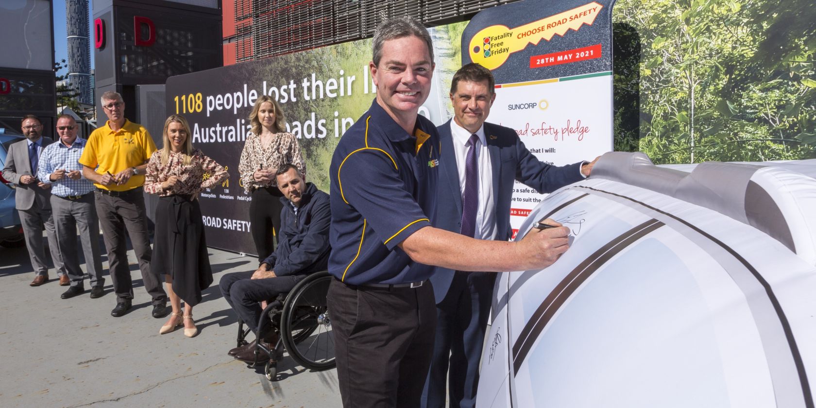 Suncorp partner Australian Road Safety Foundation sees 100,000+ pledges to #ChooseRoadSafety