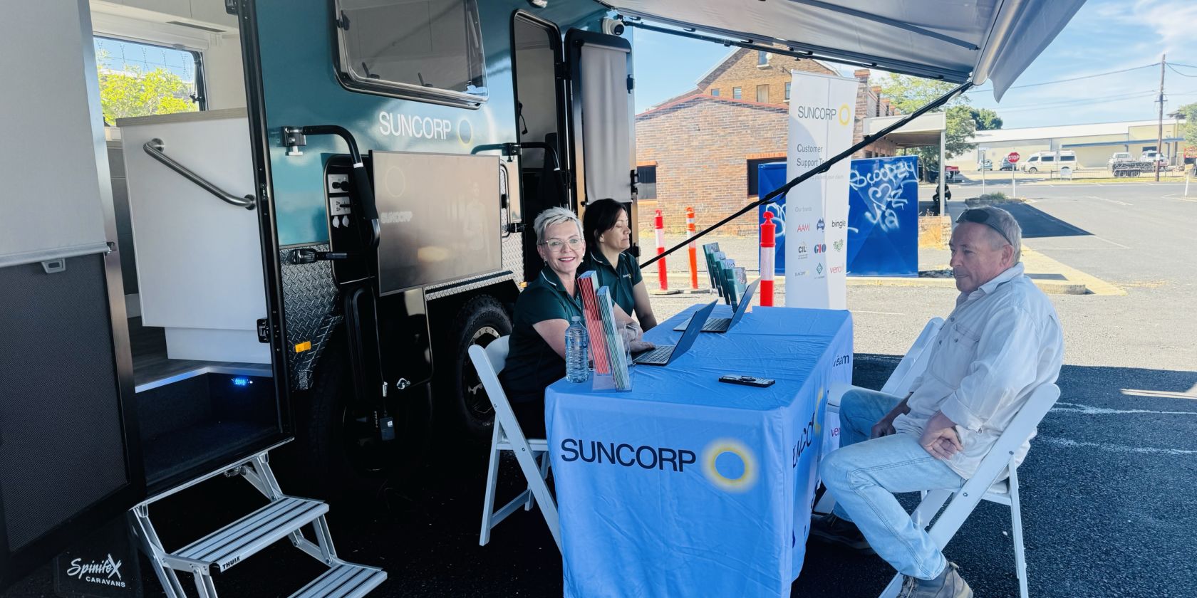 Suncorp Mobile Disaster Response Hub on the ground to support NSW storm recovery