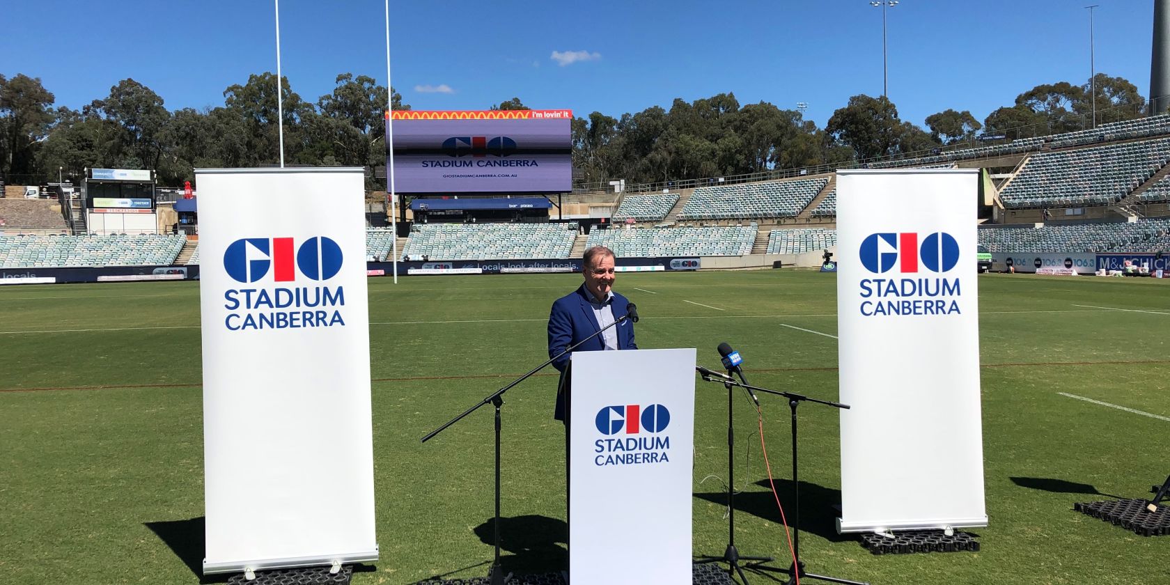 GIO extends Canberra Stadium naming rights sponsorship