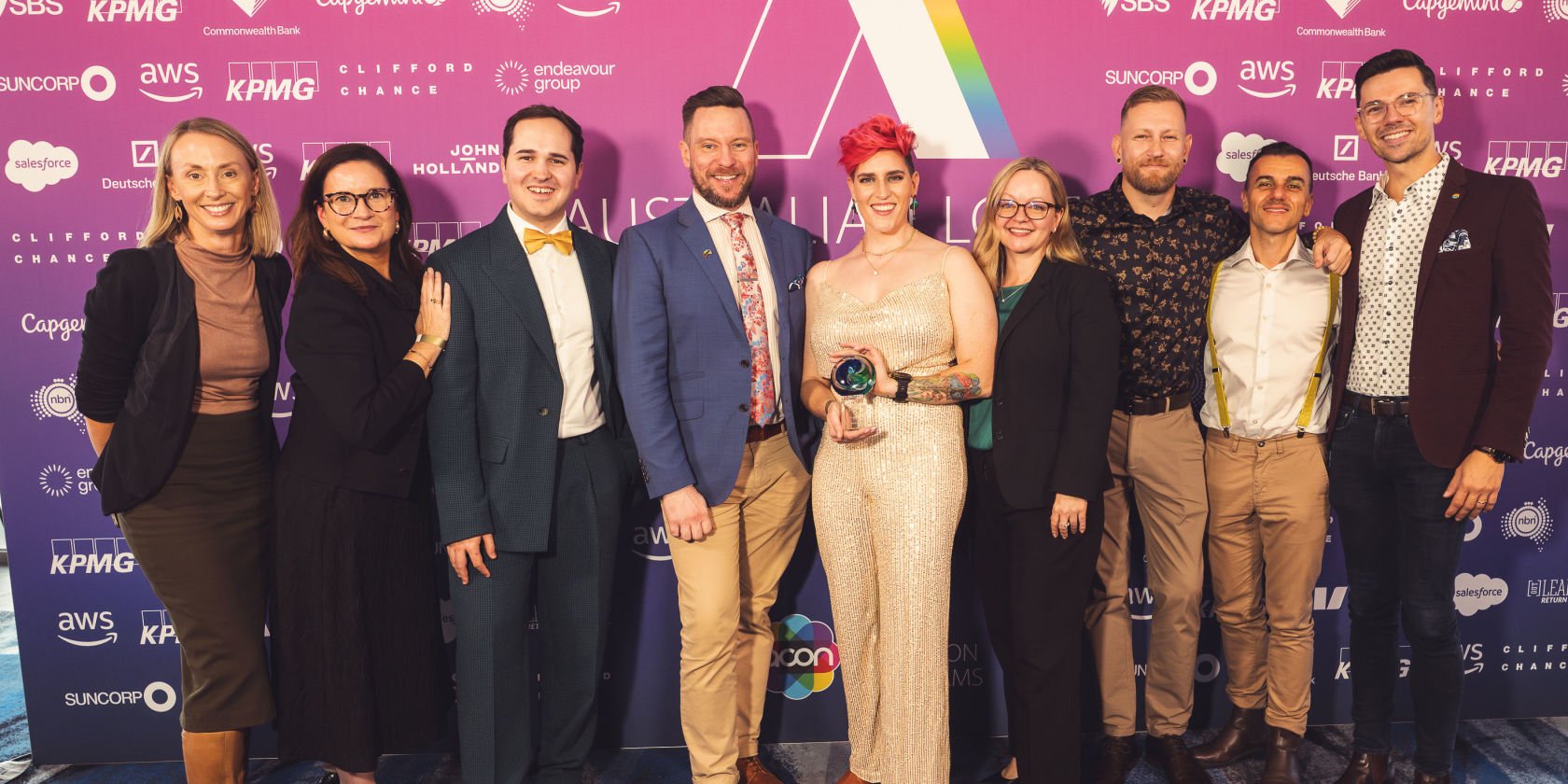 Suncorp wins gold at the LGBTQIA+ Inclusion Awards 