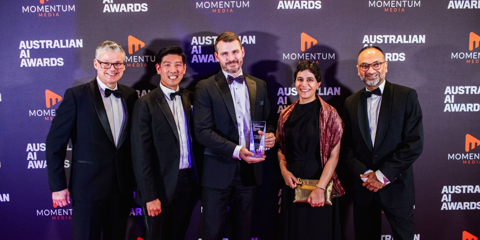Seamless, digital customer experiences recognised at the Australian AI Awards