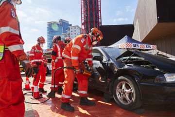 Lifesaving equipment donated to VICSES units across Victoria