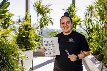Sparking creativity and conversations through art: Suncorp welcomes Aboriginal artist Rheanna Lotter