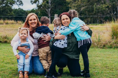 Kate and Keita balance work with fostering