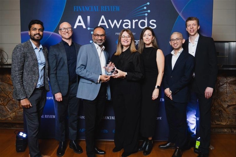 group photo at AI Awards