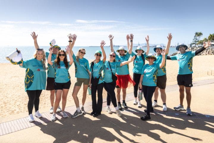 Suncorp Townsville Hub Employee Charity Walk