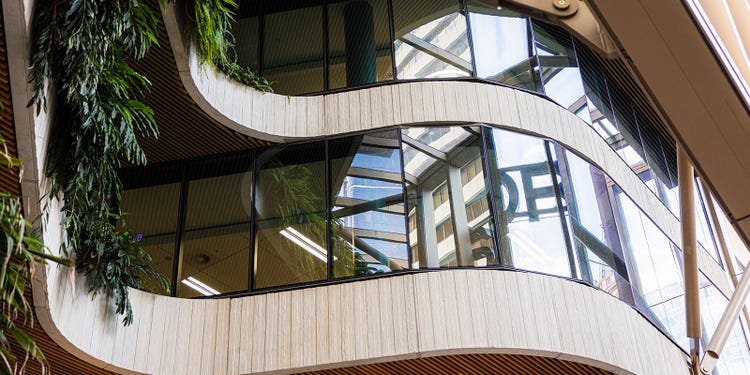 outside of office building